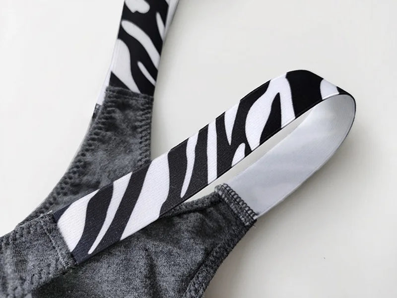 Cotton Sexy Women Panties Leopard Zebra Printed Seamless Girls Briefs Thong G String Fitness Low Waist T-back Size S-XL