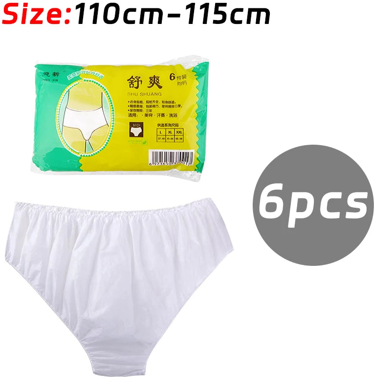 Hygienic Women's Panties Intimate Underpants Women Disposable Underwear Unisex Briefs Men Underwear Non Woven Fabric Lingerie