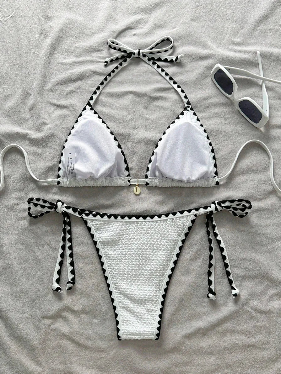 Summer Sexy Bikinis 2026 Women Swimwear Female Swimsuit For Swim Wear Bathing Suits Brazilian Bikini Set Beachwear Pool Bather