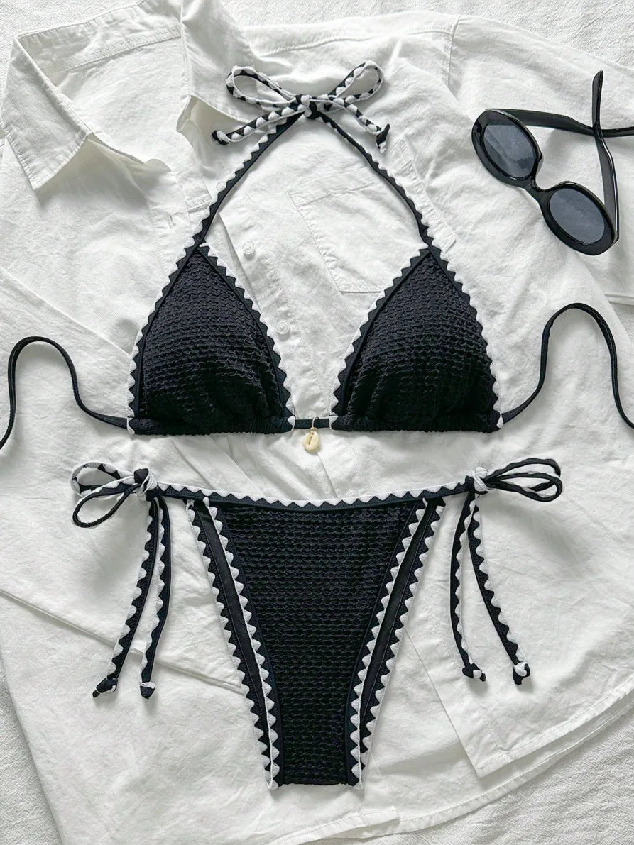 Summer Sexy Bikinis 2026 Women Swimwear Female Swimsuit For Swim Wear Bathing Suits Brazilian Bikini Set Beachwear Pool Bather