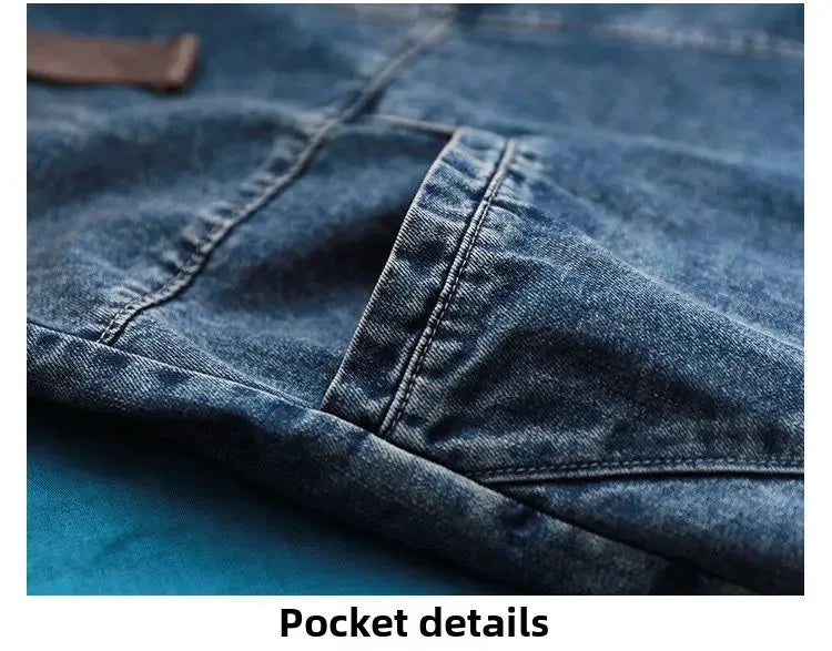 Loose Casual Denim Overalls Women's Wide Leg Pants Harem Jumpsuits Ageless plus Size New 2025 Fashion from Mainland China