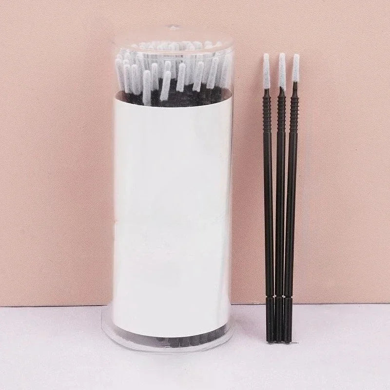 100 Pcs Disposable Spiral  Mascara  Brush Handle Microbrush  Applicator Lashes Brushes Eyelash Extension Makeup Tools lash brush