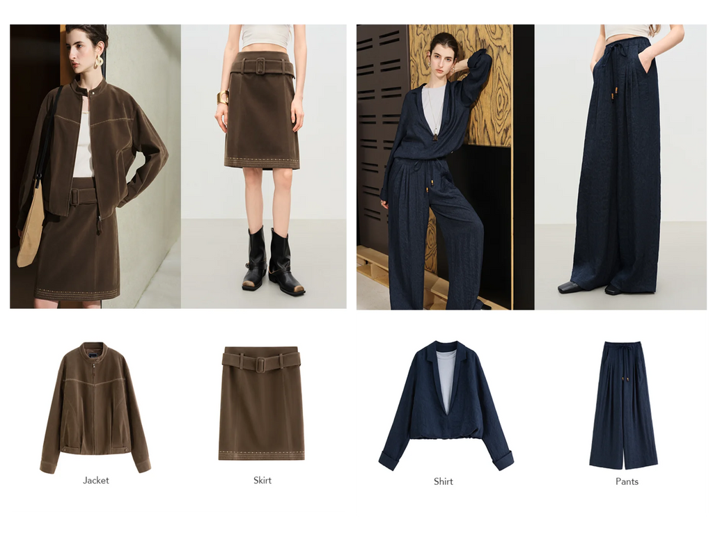 FSLE【Premium Series】New Women Retro Loose Flare Jeans High Waist Vintage Denim Pants Autumn Wide Leg Y2K Streetwear With Belt