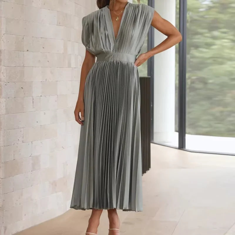 New Summer Women Solid Short Sleeve Party Dress Strapless Backless Patchwork Ladies Dress Loungewear Simple Dress Dropshipping