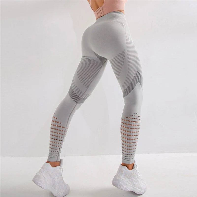 New Sexy Women Seamless Leggings High Waist Fitness Pants Female Sports Workout Push Up Leggings Fashion Bodybuilding Trousers