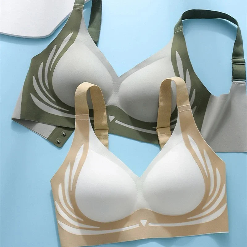 High-quality Adjustable Underwear for Women, Thin, Large Breasts, Small Bra, Anti-sagging, Large Size, Traceless Women's Bra