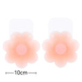 Reusable Women's Chest Petals Lift Silicone Nipple Cover Invisible Flower Leaf Self Adhesive Strapless Backless Stic