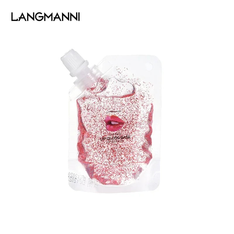 DIY Clear Lip Gloss Base Oil Non-Stick Moisturizing Lipstick Material Gel Lip Gloss Base Handmade Liquid Lipstick Makeup