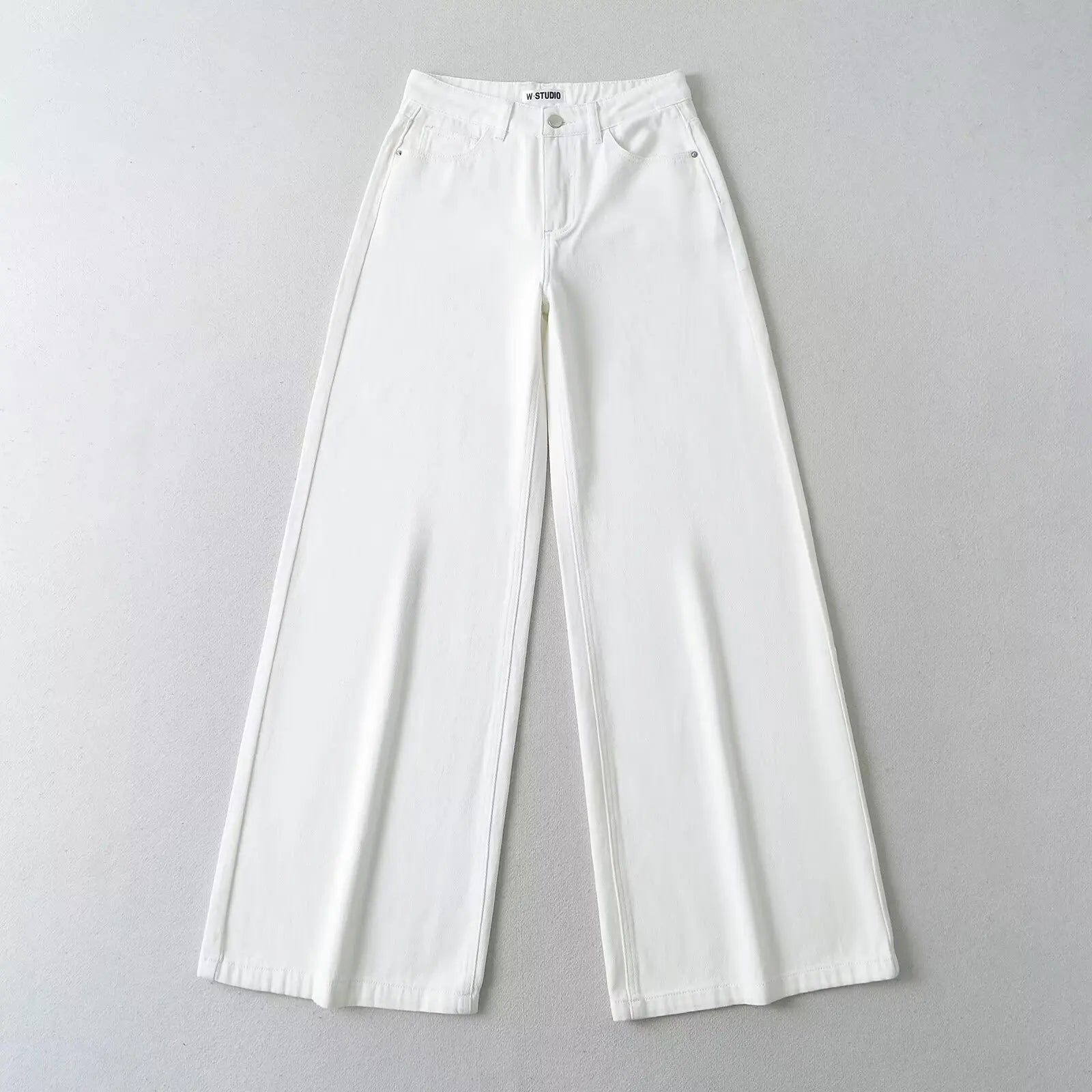 Women's Denim Pants Baggy Jeans Y2k Vintage Flared Wide New Low Waist Rise Oversize Pant Harajuku Fashion Woman Trousers
