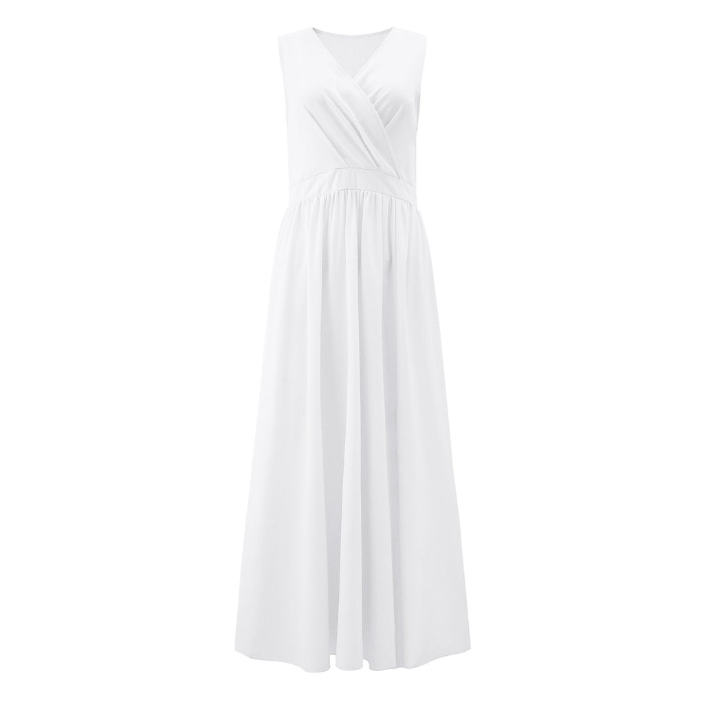 Sexy Women Dresses Outfits 2023 Plus Size Beach V-neck Dresses Summer Party A-line Midi Formal Dresses Women's Clothing 원피스