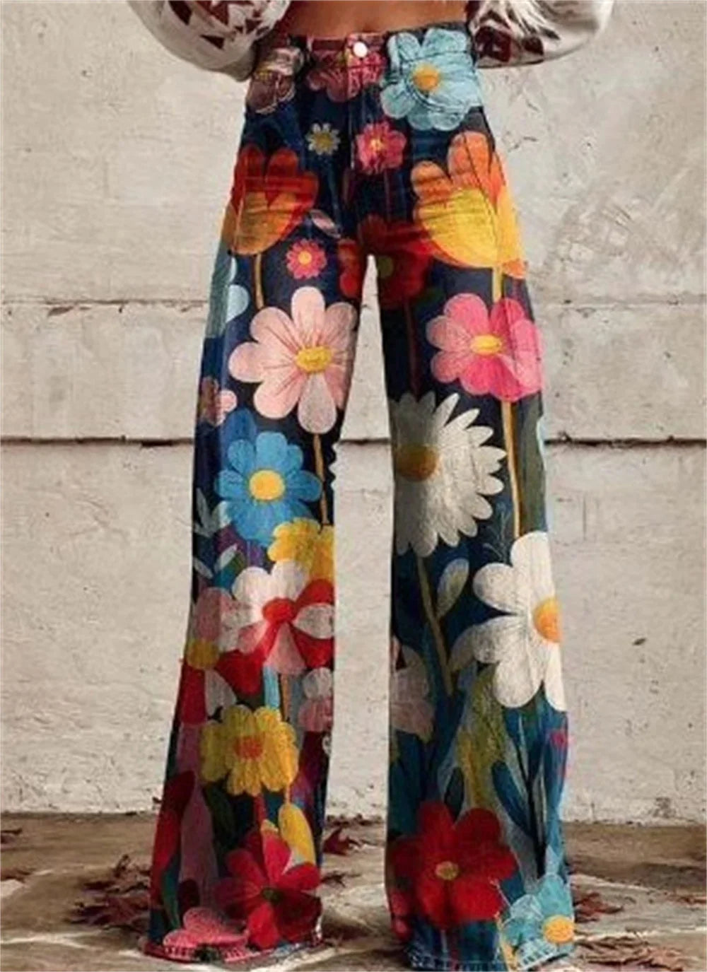 2025 Retro Fashion High Waisted Pants High Street Loose Wide Leg Denim Pants Women Harajuku Y2k Loose Jeans Women's Streetwear