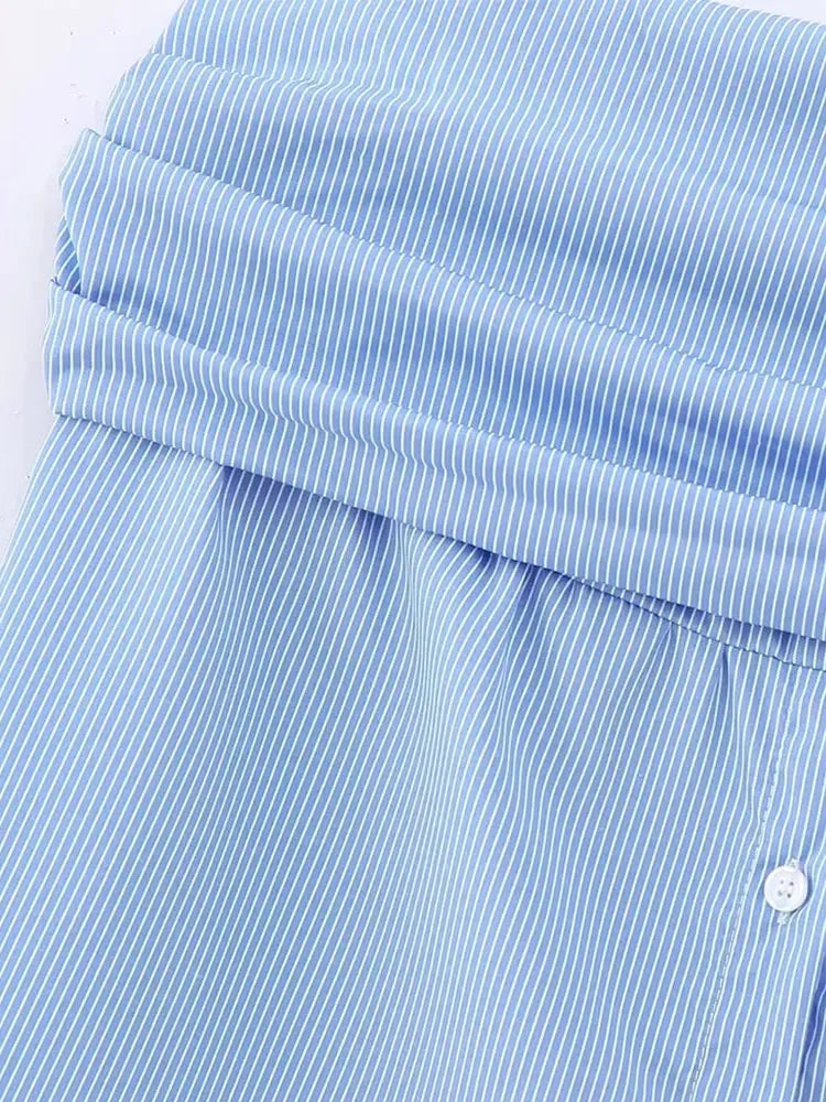 Women Lady Strapless Tube Corset Side Tops Solid Vintage Off Shoulder 2023 Women's Sexy Slim Backless Poplin Bustiers Top