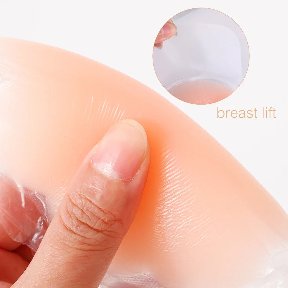 Reusable Women's Chest Petals Lift Silicone Nipple Cover Invisible Flower Leaf Self Adhesive Strapless Backless Stic