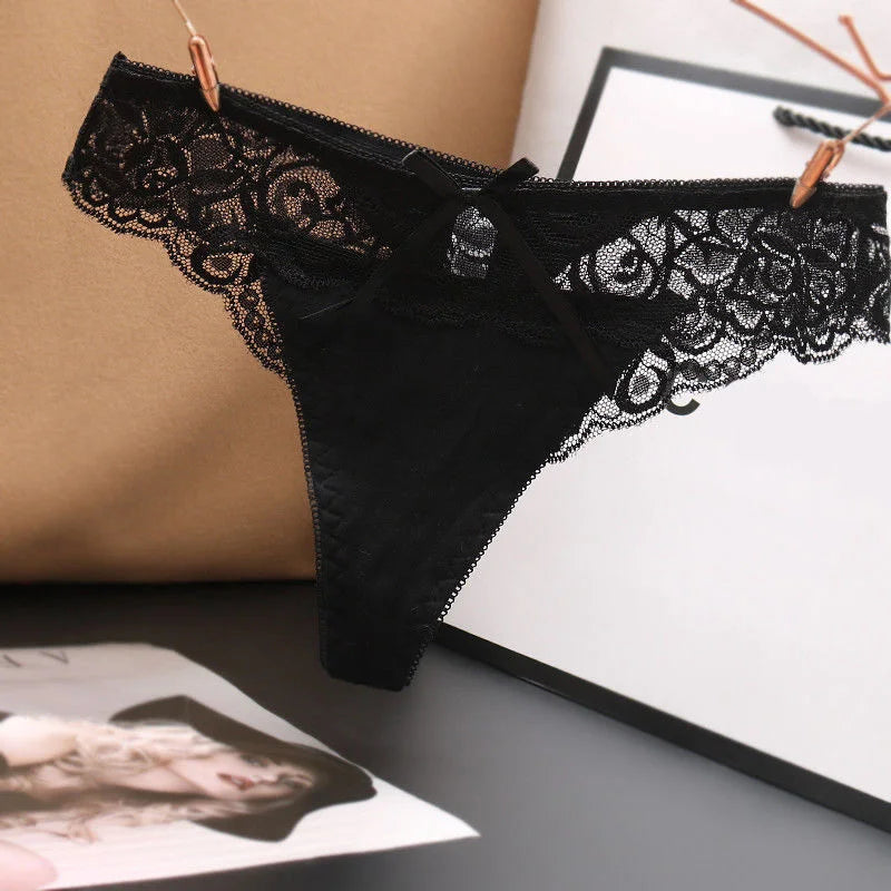 Hot ! Sexy Ladies Lace Underwear Women Panties Briefs for Female Hipster Underpant Sexy Lingerie Lace Cotton string big 7Colour