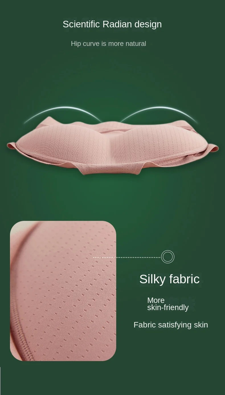Body Sculpting Buttocks Women's Sponge Cushion Push-Up Panties Peach Hip Lifting Fake Butt Panties Pad Seamless Female Underwear