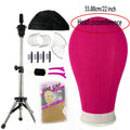 Mannequin Head With Tripod For Making Wig Hat Glasses Mask Display Cosmetology Manikin Head For Makeup Practice Wig Install Kit