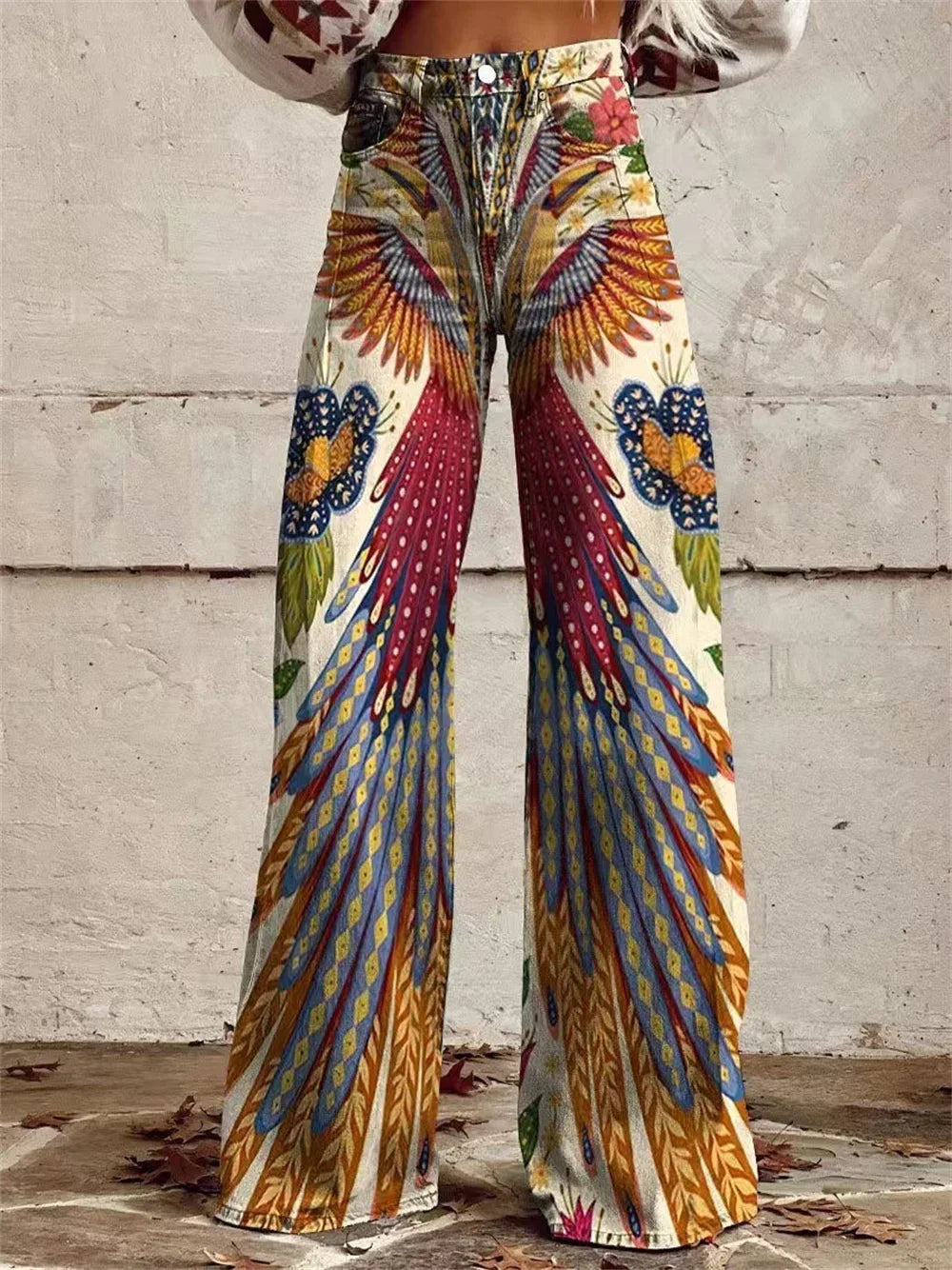 2025 Retro Fashion High Waisted Pants High Street Loose Wide Leg Denim Pants Women Harajuku Y2k Loose Jeans Women's Streetwear