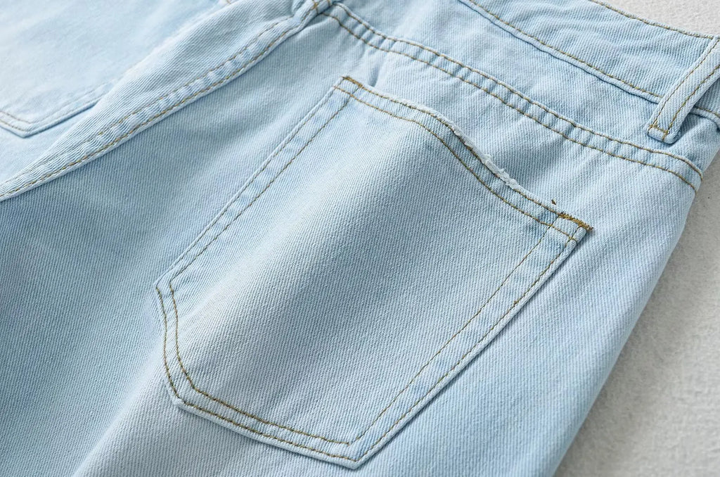 Women's Denim Pants Baggy Jeans Y2k Vintage Flared Wide New Low Waist Rise Oversize Pant Harajuku Fashion Woman Trousers