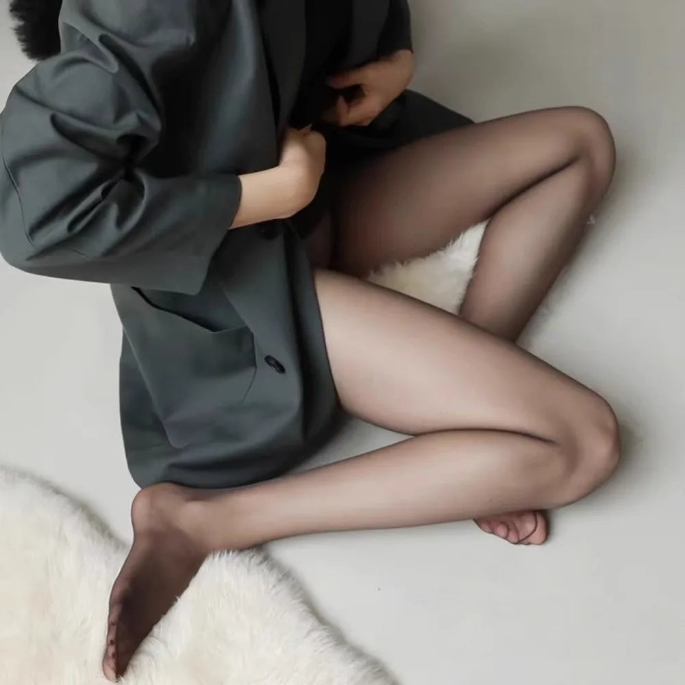 Lingerie 0D Seamless Pantyhose Breathable Daily Wear Silk Stockings Elastic Silky Slippery Ultra-thin Tights Summer