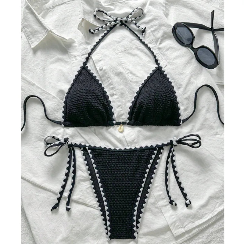 Summer Sexy Bikinis 2026 Women Swimwear Female Swimsuit For Swim Wear Bathing Suits Brazilian Bikini Set Beachwear Pool Bather