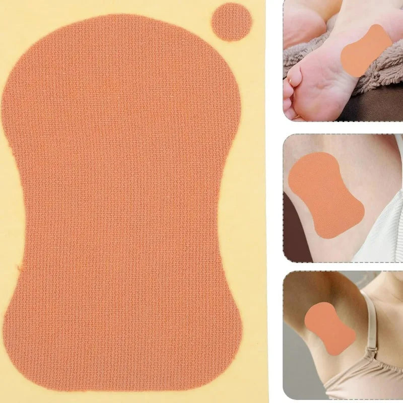Armpit Sweatproof Patch Men Women Keep Clean Refreshing Self-adhesive Absorb Sweat Sticker Plantar Sweat Absorbing Light Paster