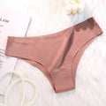 Seamless Panties Women Sexy Underwear Ice Silk Underpants Low Waist G-string Female Soft Solid Ultra-thin Briefs Трусы Женские