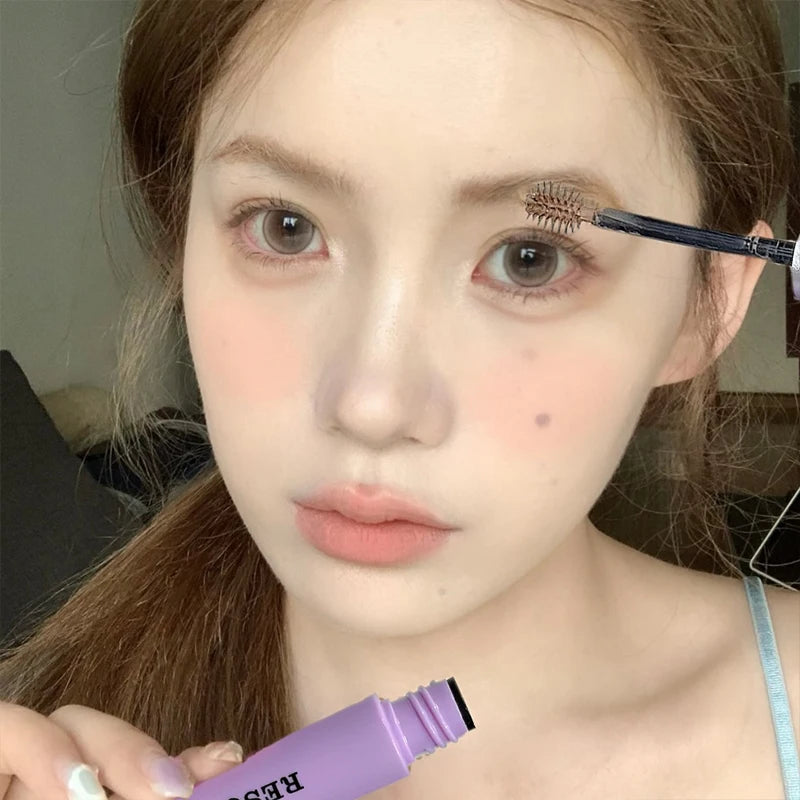 Mist Almond Natural Eyebrow Enhancer Dye Gel Tint Mascara Waterproof Lasting Quick Dry Dyeing Brow Tattoo Tinted Cream Makeup