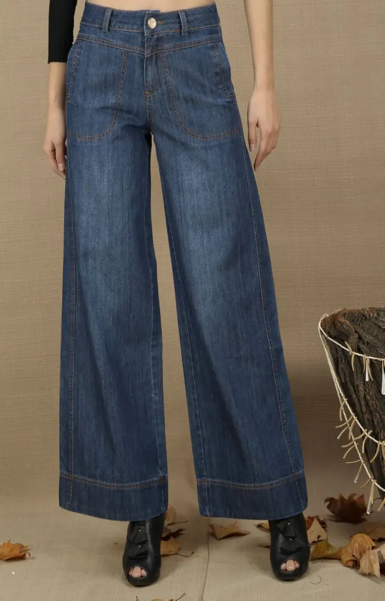 High Waist Wide Leg Jeans for Women 2024 Spring and Autumn Baggy Straight Trousers Casual New Slimming Wide Leg Pants