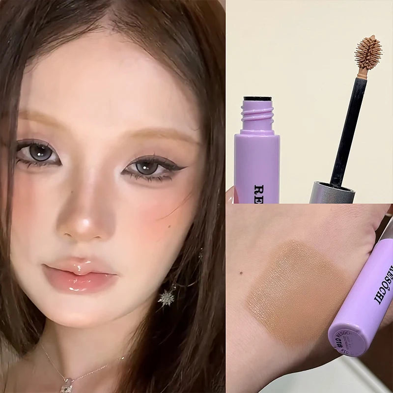 Mist Almond Natural Eyebrow Enhancer Dye Gel Tint Mascara Waterproof Lasting Quick Dry Dyeing Brow Tattoo Tinted Cream Makeup