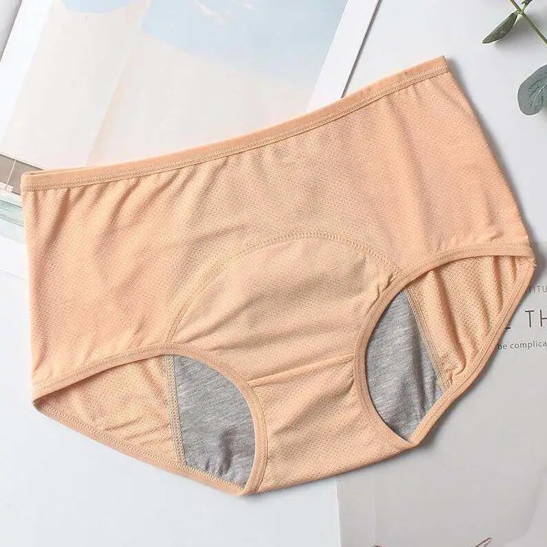 3pcs Leak Proof Menstrual Panties Physiological Pants Women Underwear Period Comfortable Waterproof Briefs