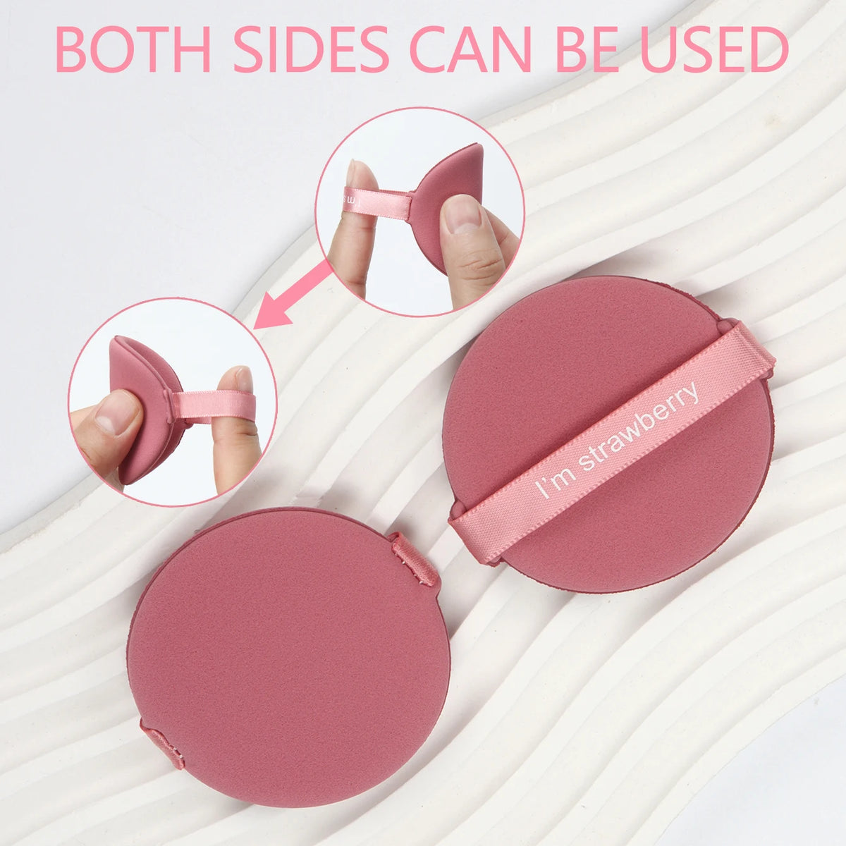 7 件套 Powder Puff Prevents Bacteria Buildup Powder Puff Storage Box Evenly Applies Makeup Create a Flawless Makeup Look