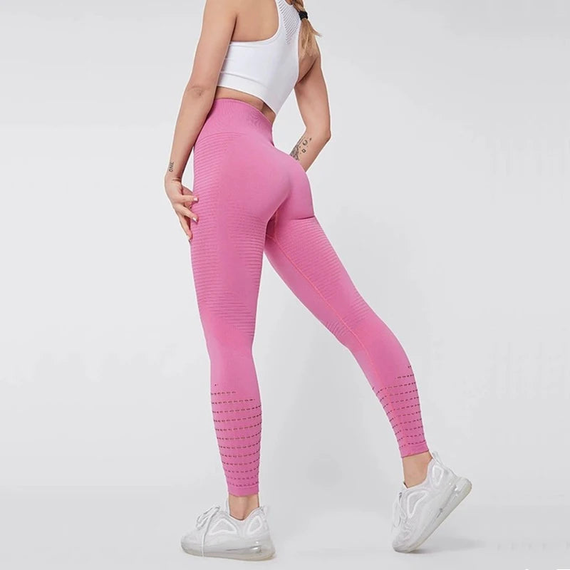 New Sexy Women Seamless Leggings High Waist Fitness Pants Female Sports Workout Push Up Leggings Fashion Bodybuilding Trousers