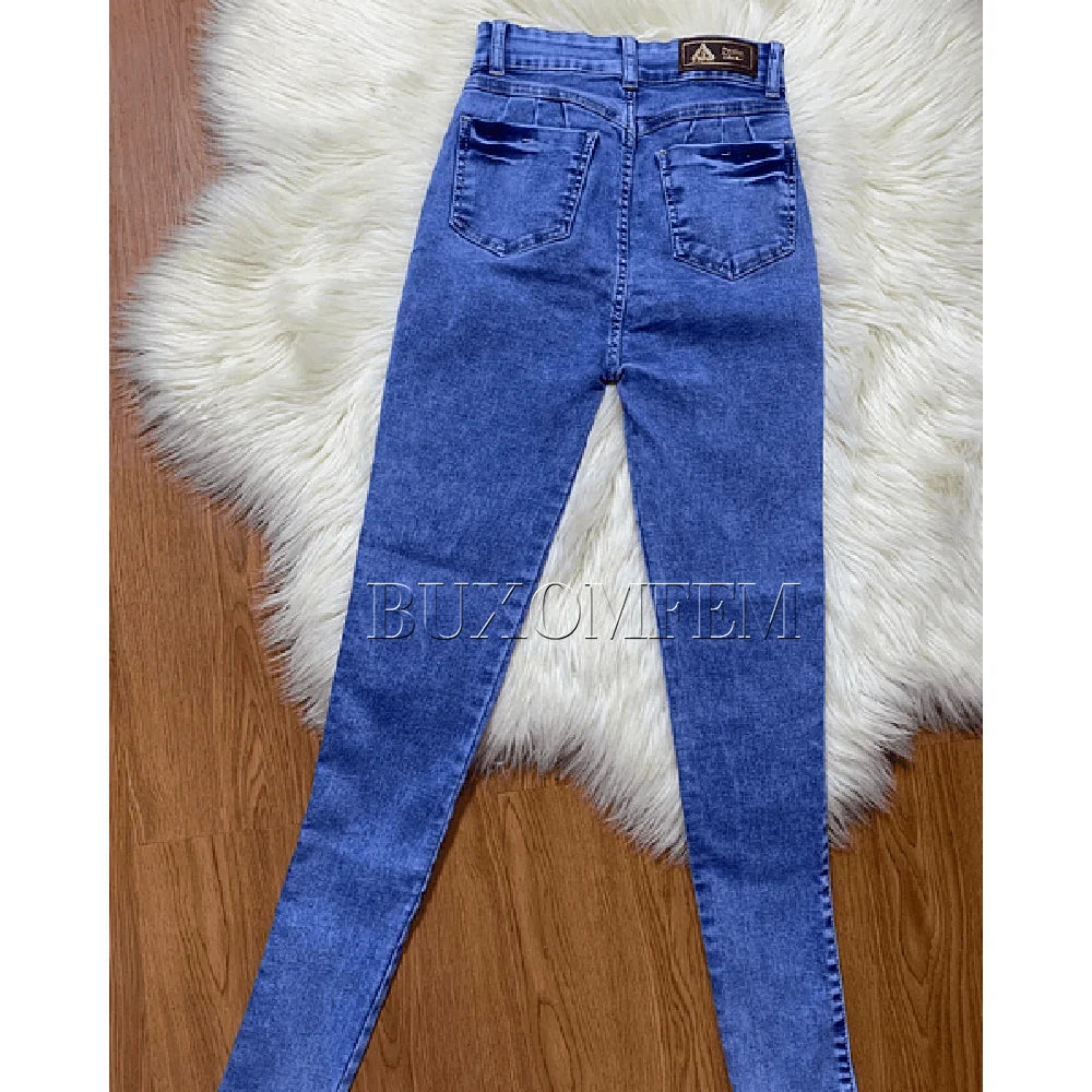 Fashion Sexy High Waist Slim Fit  Jeans for Women 2024 New Version Zipper Fly Perfect Hip to Body Adjustable Butt Lifter Pants