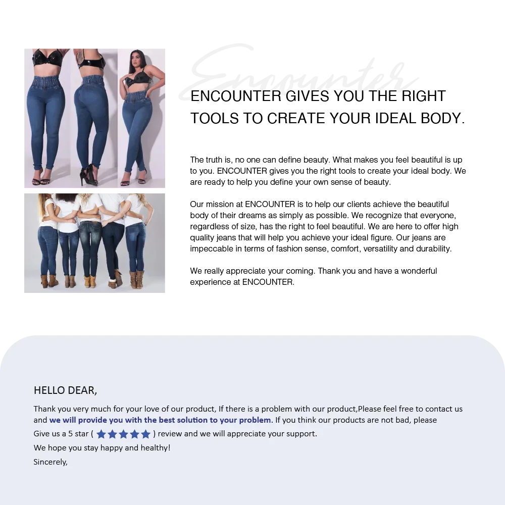 Fashion Sexy High Waist Slim Fit  Jeans for Women 2024 New Version Zipper Fly Perfect Hip to Body Adjustable Butt Lifter Pants