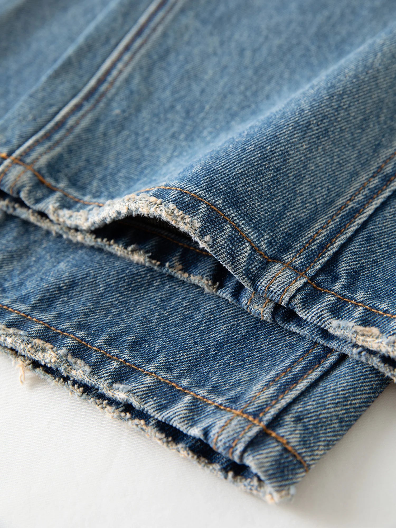 FSLE【Premium Series】New Women Retro Loose Flare Jeans High Waist Vintage Denim Pants Autumn Wide Leg Y2K Streetwear With Belt