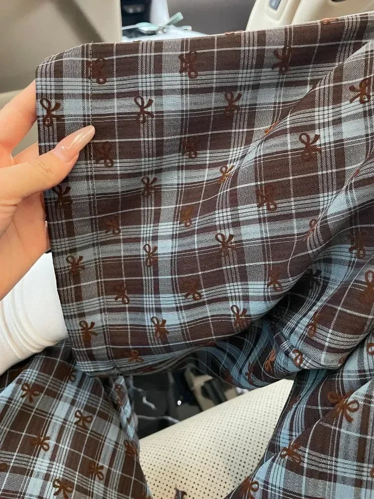 2025 Korean High-Grade Bow Pajama Pants Women Spring Autumn Comfortable High Waist Casual Slimming Long Pants Home Walking Pants