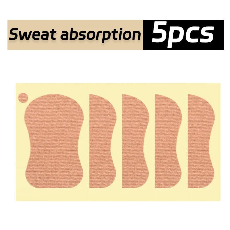 Armpit Sweatproof Patch Men Women Keep Clean Refreshing Self-adhesive Absorb Sweat Sticker Plantar Sweat Absorbing Light Paster