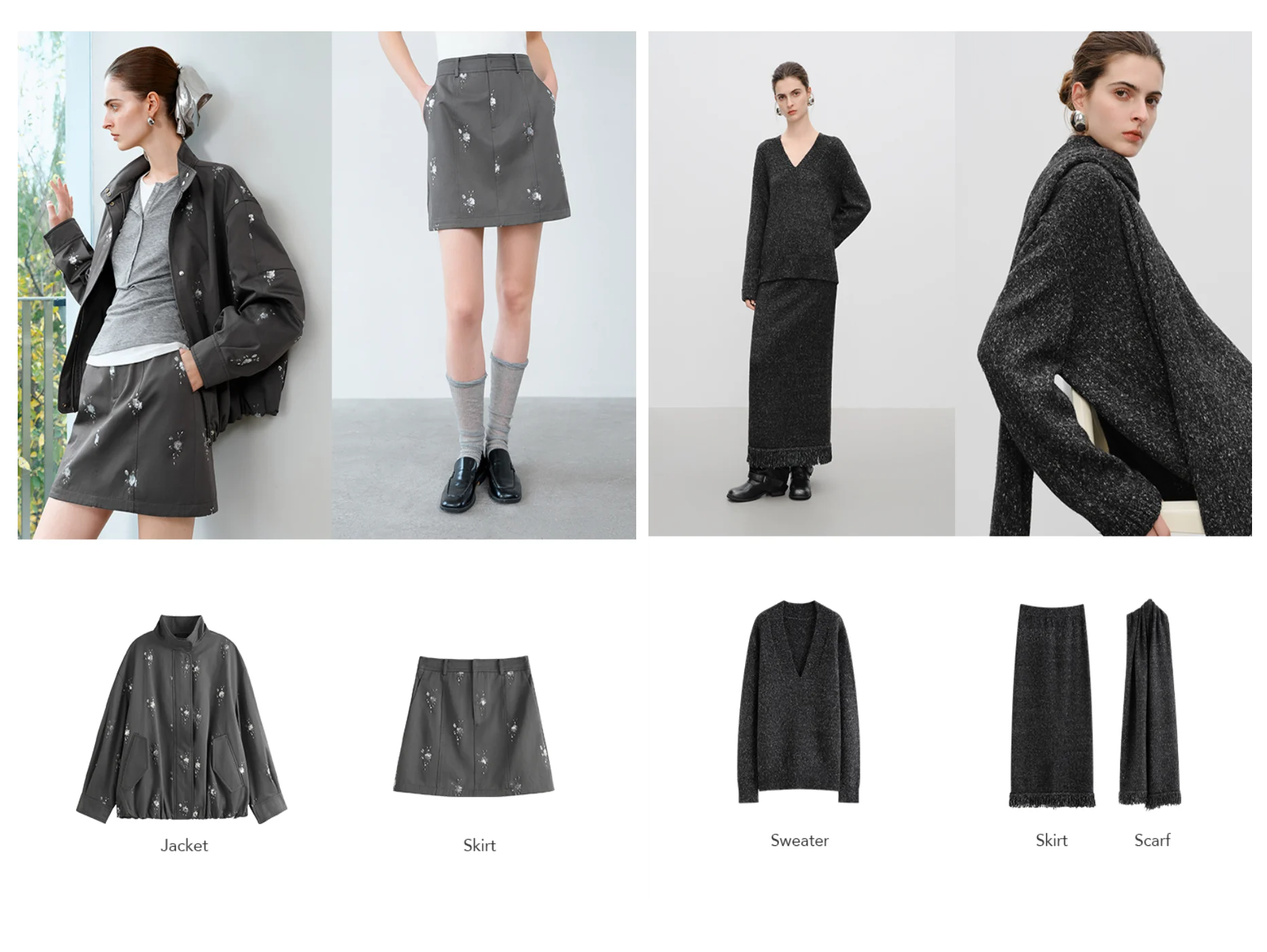 FSLE【Premium Series】New Women Retro Loose Flare Jeans High Waist Vintage Denim Pants Autumn Wide Leg Y2K Streetwear With Belt