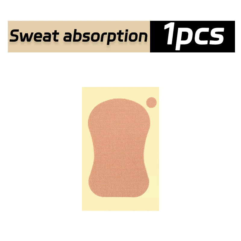 Armpit Sweatproof Patch Men Women Keep Clean Refreshing Self-adhesive Absorb Sweat Sticker Plantar Sweat Absorbing Light Paster