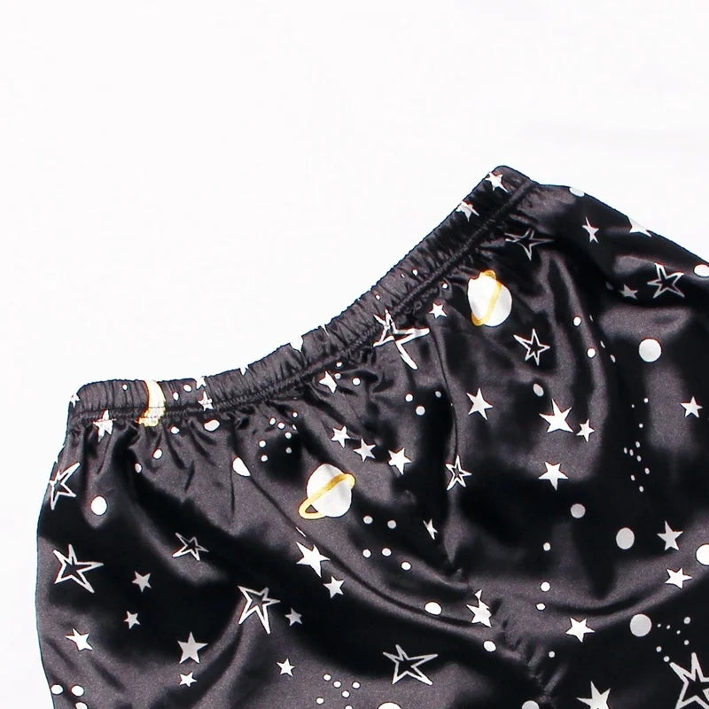 Spring Autumn pajama women Silk Satin pajamas set Long sleeve Shirt with Trouser Sleepwear Loungewear Female Pyjamas Suits Mujer