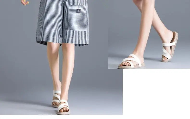 Striped Jeans Women's New Style Spring and Autumn Korean Style Women's Pants Straight Loose Trousers Wide-leg Pants for Women