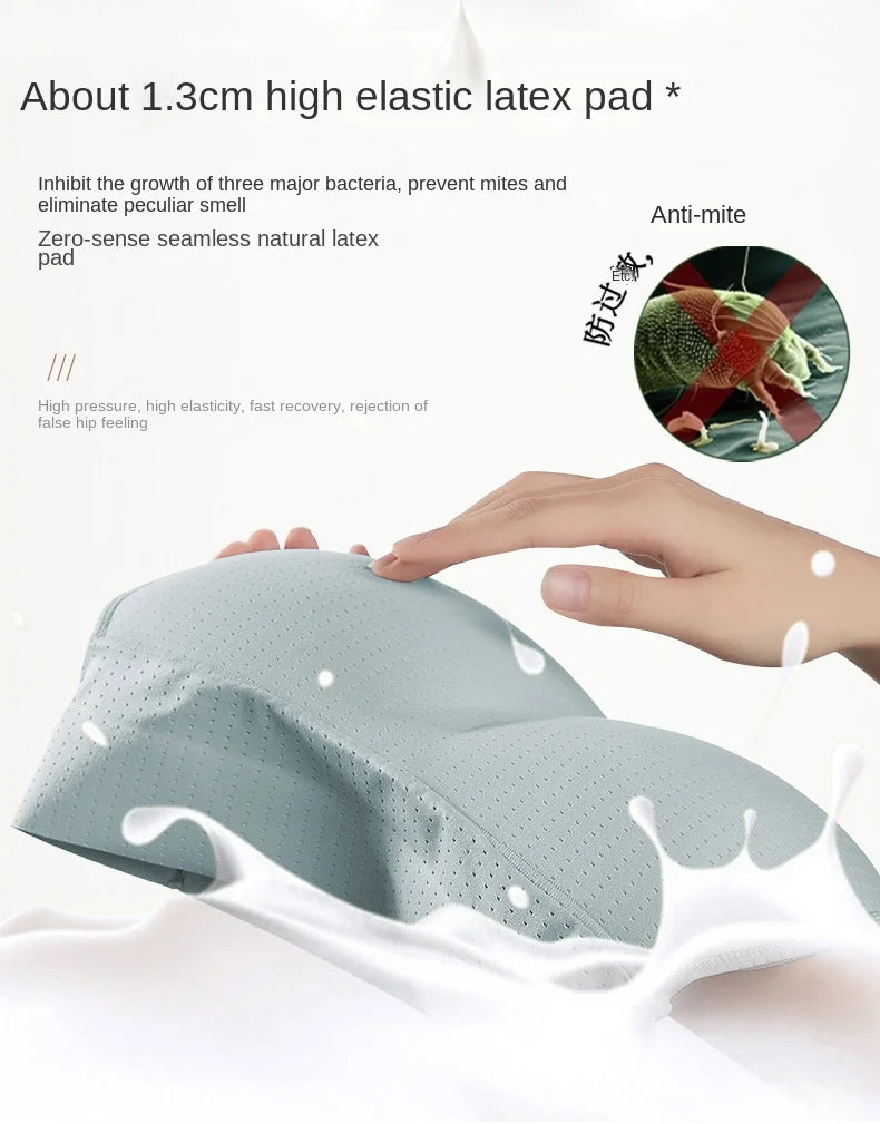 Body Sculpting Buttocks Women's Sponge Cushion Push-Up Panties Peach Hip Lifting Fake Butt Panties Pad Seamless Female Underwear
