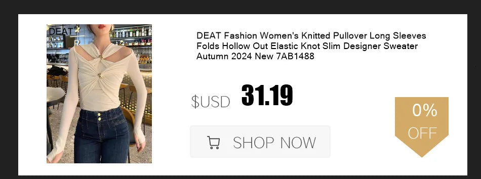 DEAT Fashion 3D Printed Wide Leg Curved Jeans Women's High Waist Loose Blue Streetwear Denim Pants New Tide Summer New 7AB9379